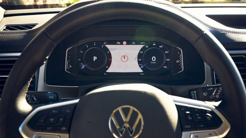 Volkswagen Digital Cockpit con Sistema de Navegación